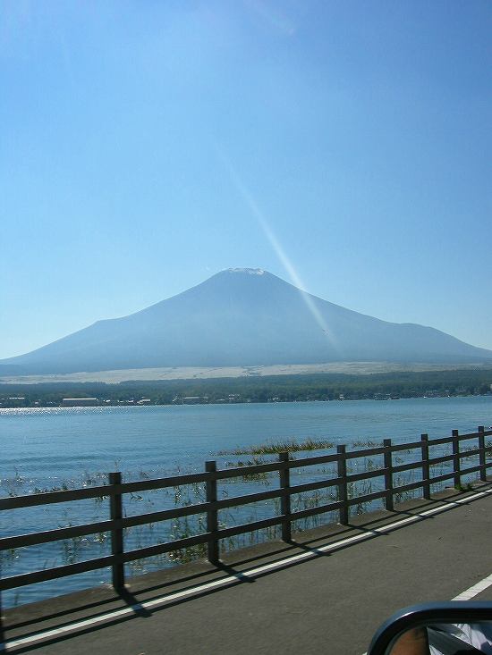 山中湖畔