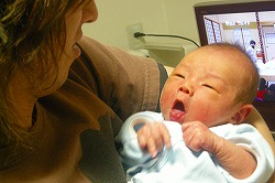 父のうれしそうな顔