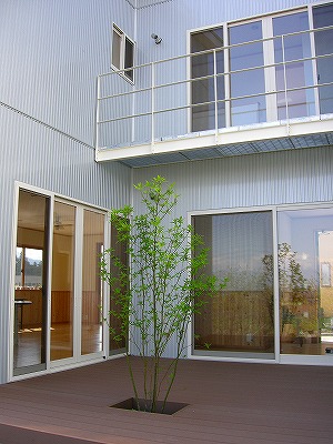 注文建築の家 北側外観