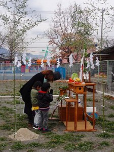 ガルバの家　地鎮祭②