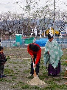 ガルバの家　地鎮祭①