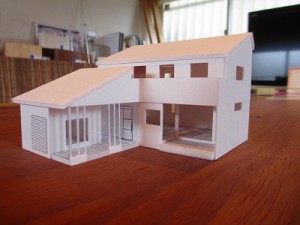 ガルバの家　模型
