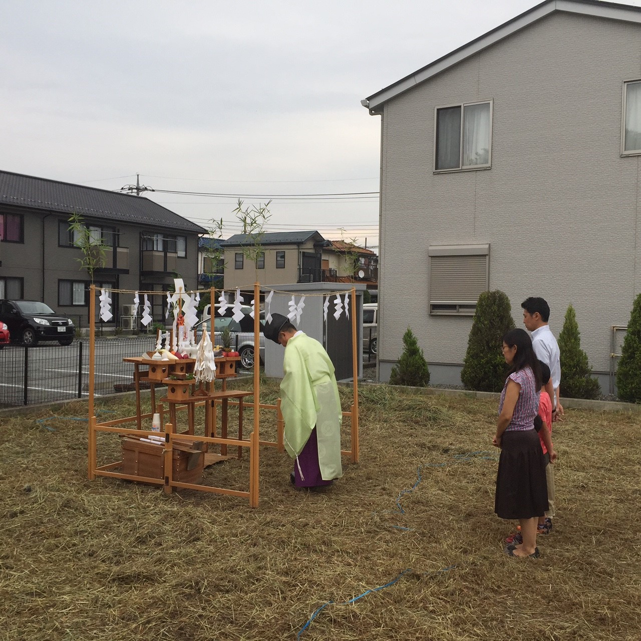 金城様邸地鎮祭_2015