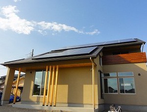 コンサバトリーのある家
