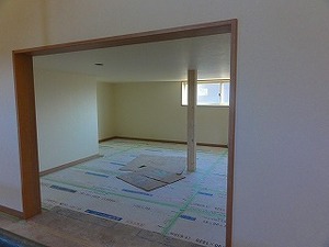 シアタールームのある家